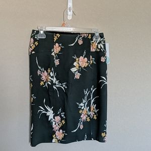 Floral Pencil Skirt